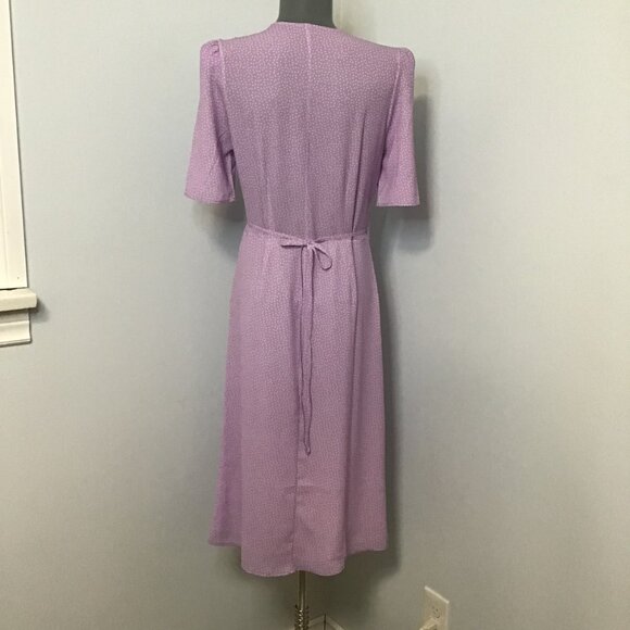 Rouje Gabin Purple Dress Size M - Picture 5 of 14